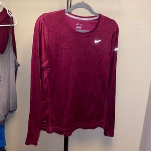 Nike Dri-Fit long sleeve athletic top